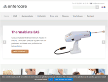 Tablet Screenshot of entercare.nl